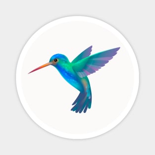 Colorful Colibri Magnet